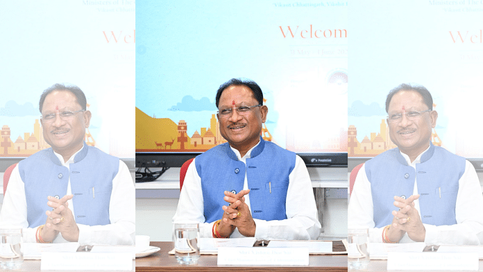 Chhattisgarh Chief Minister Vishnu Deo Sai attends the Chintan Shivir | Image by special arrangement