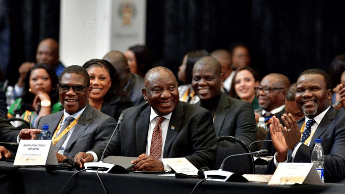 Cyril Ramaphosa re-elected as South African President during the First Sitting of the National Assembly of the 7th Democratic Parliament | Credit: X(formerly Twitter)/@MYANC