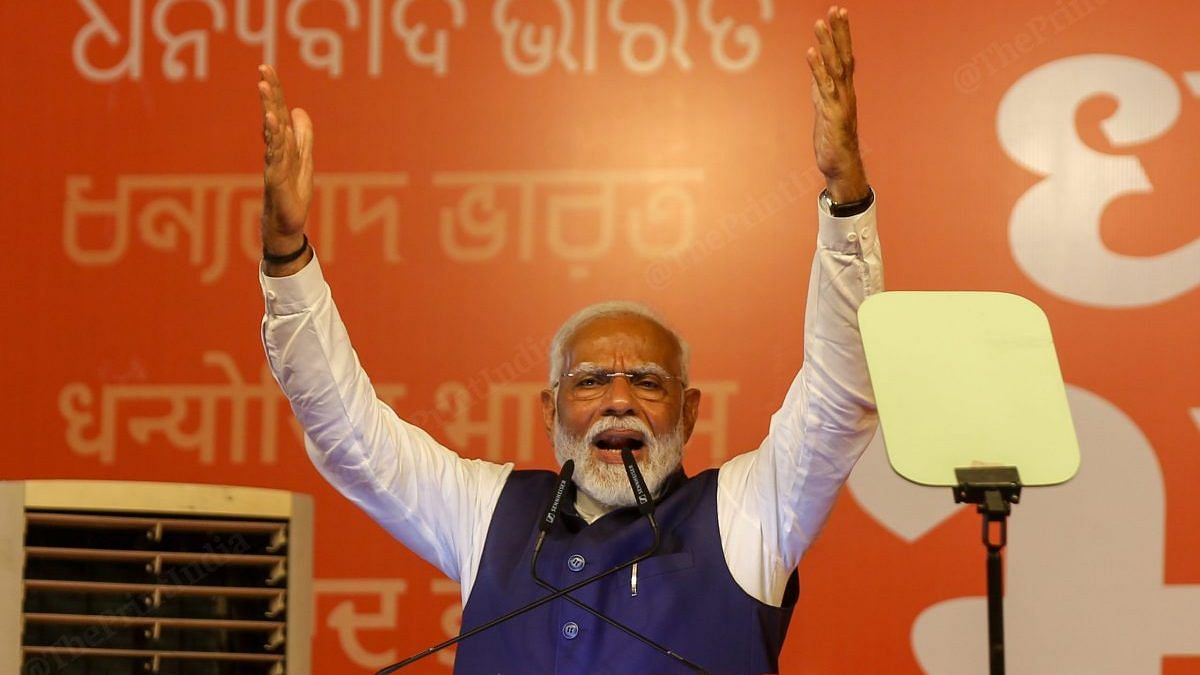 PM Modi thanks people of Odisha for voting for BJP | Suraj Singh Bisht | ThePrint