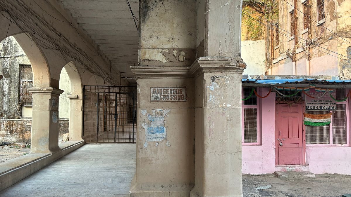 A corridor in the old part of the building | Vandana Menon, ThePrint