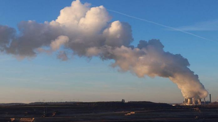 A view of the Weisweiler coal power plant of German utility RWE in Weisweiler Germany, January 17, 2023 REUTERS/Wolfgang Rattay/File Photo