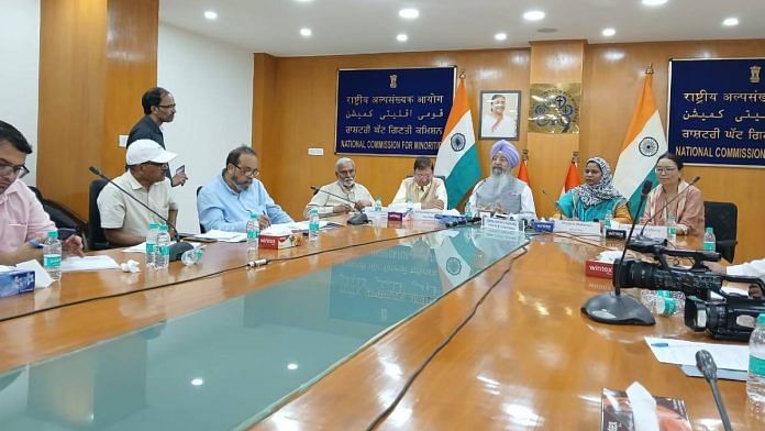 National Commission for Minorities chairperson Iqbal Singh Lalpura in New Delhi Friday | Photo: Risha Chitlangia/ThePrint
