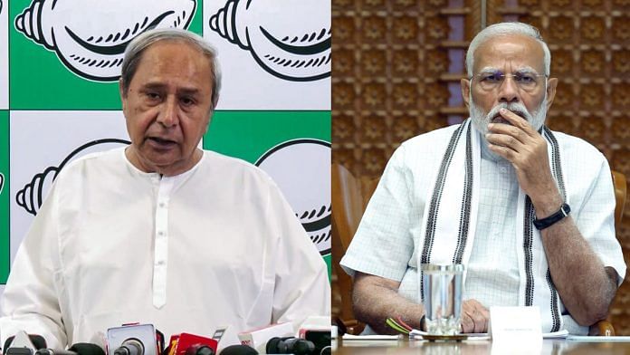 Odisha CM Naveen Patnaik and PM Modi | File Photos: ANI
