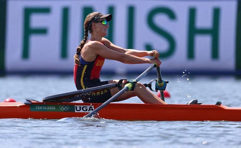 Ugandan rower epitomises the principles of Olympism