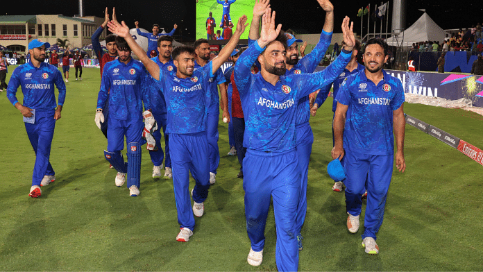 Afghanistan won the ICC Men's T20 World Cup cricket match against Bangladesh on 24 June | PTI