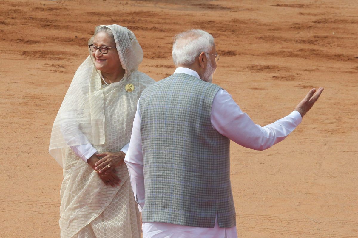 Prime Minister Narendra Modi and Sheikh Hasina hold bilateral meeting in New Delhi | Praveen Jain | ThePrint