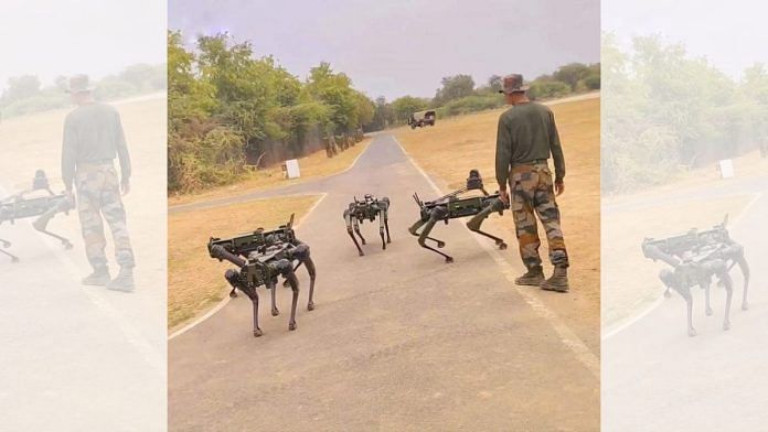 The first batch of 25 'robo-dog' MULES is likely to be inducted by the Army soon | Source: X