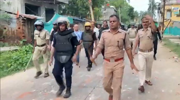 Curfew imposed in Odisha's Balasore district after communal clashes | Screengrab from ANI video