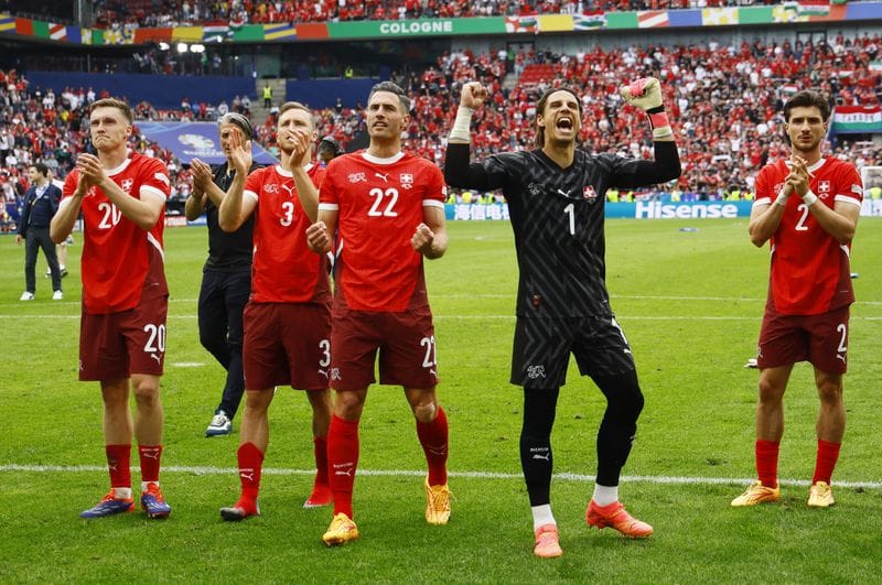 SoccerSwitzerland outclass Hungary with 31 win in Euros opener ThePrint ReutersFeed