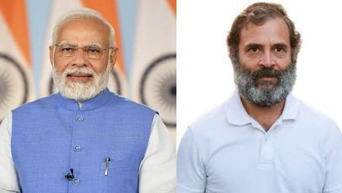 Narendra Modi (left) and Rahul Gandhi | Commons