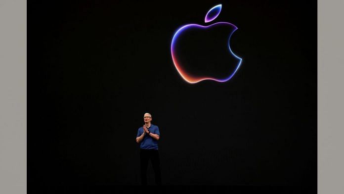 Apple CEO Tim Cook attends the annual developer conference event at the company's headquarters in Cupertino, California | File Photo | Reuters/Carlos Barria