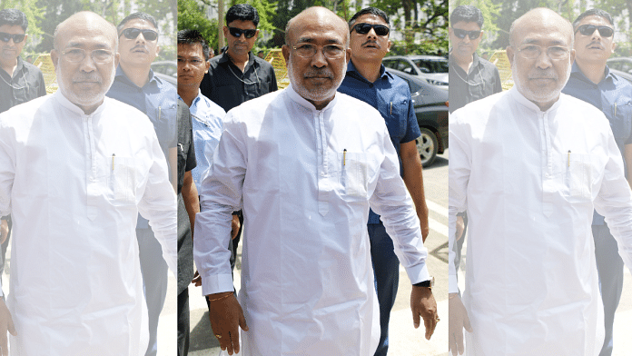 File photo of Manipur Chief Minister N. Biren Singh | ANI