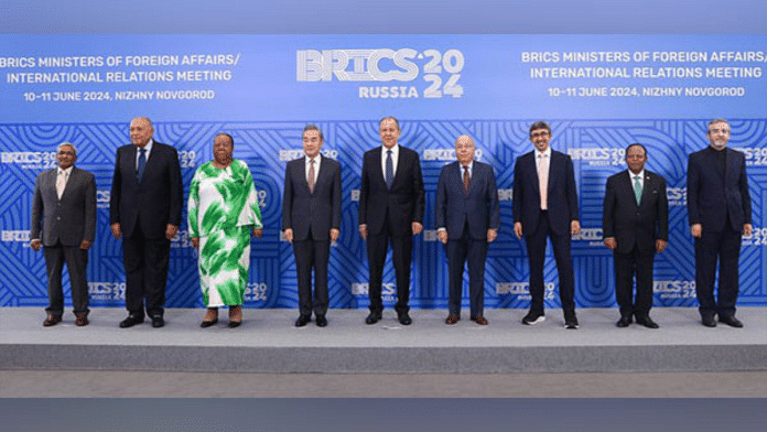 Heads of delegations pose for picture ahead of BRICS Foreign Ministers Meeting (Image Credit: X/@mfa_russia)