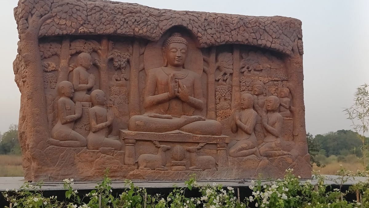 Buddha statue at Asita East | Krishan Murari, ThePrint