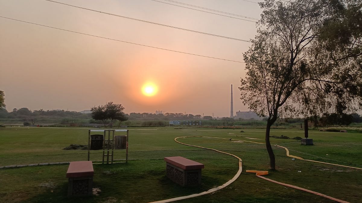 Sunset at Asita East park | Krishan Murari, ThePrint