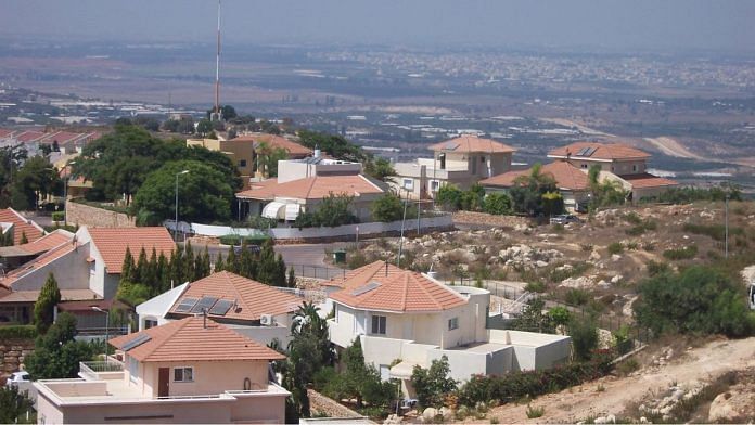 File photo: A settlement in the Israeli area of West Bank | Commons/Jonathan Schilling