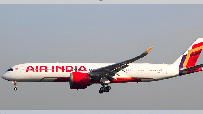 Air India aircraft | Representative Image | Commons