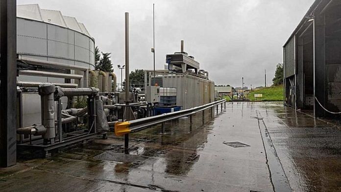 A wastewater management plant