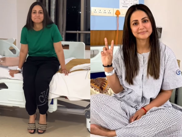 Hina Khan shares video from her first chemo session, says 