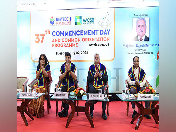 BIMTECH Welcomes 480 Students for the 37th Commencement Day