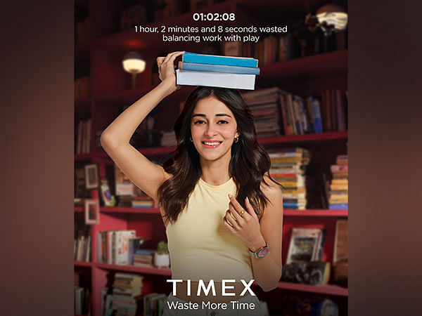 Timex and Ananya Panday Are Back Having Fun, Balancing Work With Play