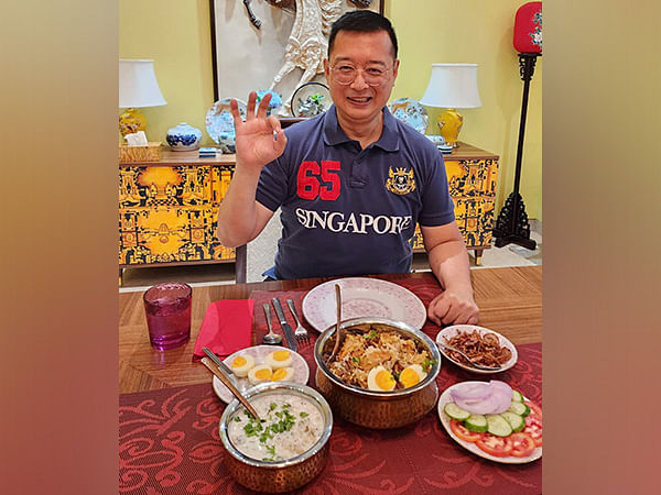 Singapore envoy makes biryani for first time, wishes people on World Biryani Day