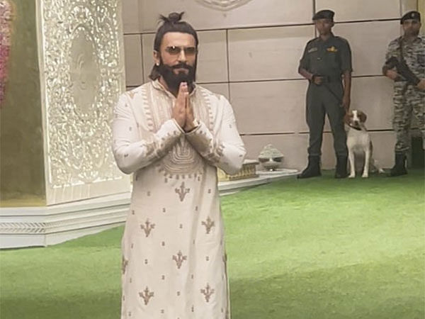Ranveer Singh makes fashionable statement at Anant-Radhika’s special puja ceremony