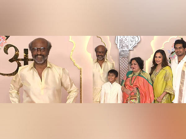 Anant Ambani-Radhika Merchant wedding: Rajinikanth snapped with family at star-studded event