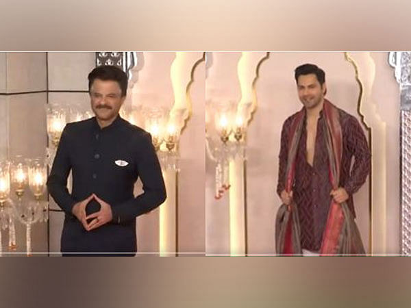 Anil Kapoor, Varun Dhawan arrive in style to attend Anant Ambani-Radhika Merchant’s grand wedding