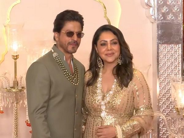 Anant-Radhika wedding: Power couple Shah Rukh-Gauri Khan steal show with charming presence