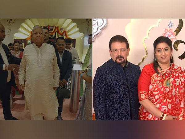 Lalu Prasad Yadav to Smriti Irani, politicians attend Anant Ambani-Radhika Merchant wedding