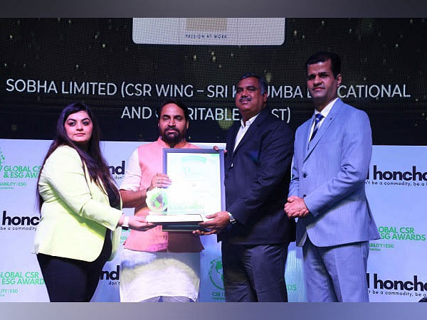 Sobha Group's Sri Kurumba Trust Wins Global CSR & ESG Award 2024 for Child & Women Development