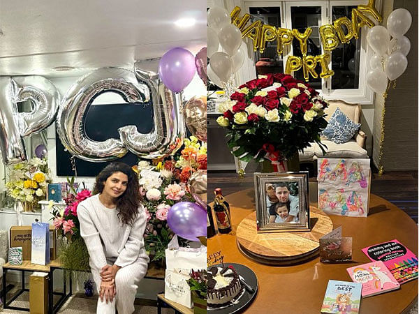 Priyanka shares glimpse from her 'working birthday', thanks her husband Nick Jonas