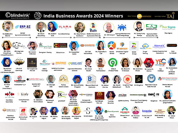 Blindwink Announces The Winners Of India Business Awards 2024