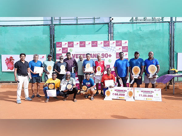 Kauvery Hospital Trichy Open National Level Veterans 90+ Doubles Tennis Championship Concludes with Chennai Duo Clinching Victory