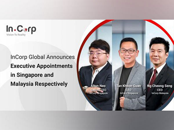 InCorp Global announces Executive Appointments in Singapore and Malaysia respectively