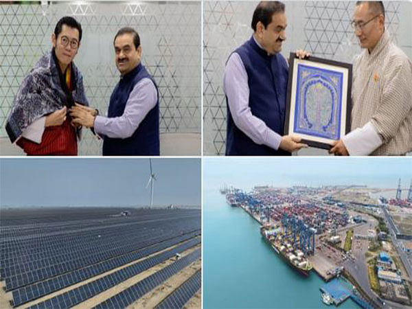 Bhutan King, PM visit Adani's Khavda energy project site, Mundra port in Gujarat