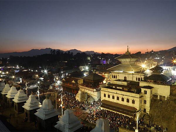 Thousands of devotees flock to Pashupatinath Temple in Kathmandu to observe 