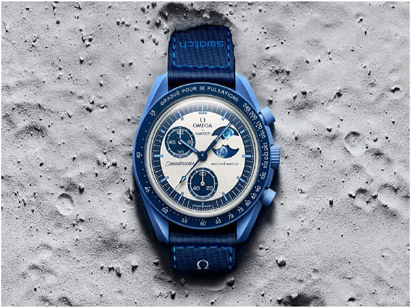 The Bioceramic Moonswatch MISSION TO THE SUPER BLUE MOONPHASE Celebrates the First Super Blue Moon of the Year and The Festive Atmosphere of Summer