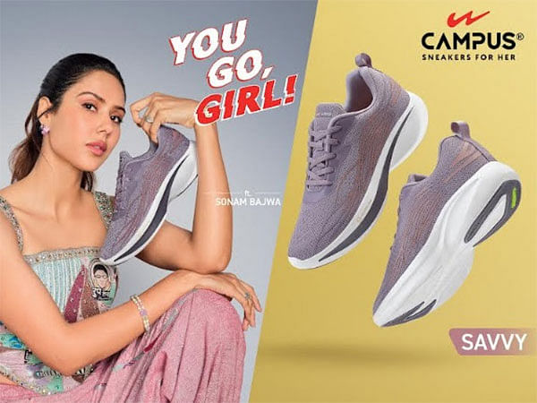 Campus Unveils New Brand Campaign 'You Go Girl'; Launches Women's Sneaker Collection with Sonam Bajwa