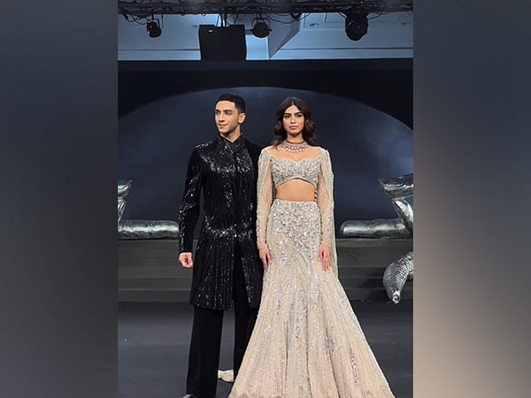 ICW 2024: Khushi Kapoor, rumoured boyfriend Vedang Raina ignite the ramp at designer Gaurav Gupta's show