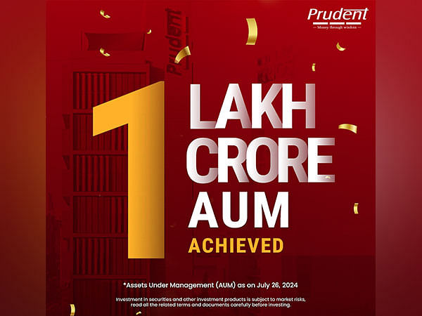 Prudent Surpasses Landmark Rs 1 Lakh Crore in Mutual Fund Assets Under Management