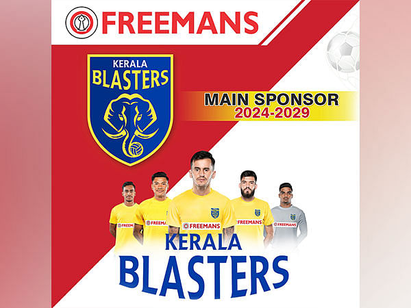 FREEMANS Measuring Tools Comes on Board as the Main Sponsor of Football Team Kerala Blasters for 5 Years