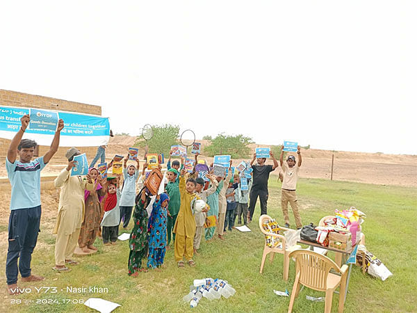 IYDF and Roman Desert Camel Safari Jaisalmer Bring Hope to Underprivileged Children