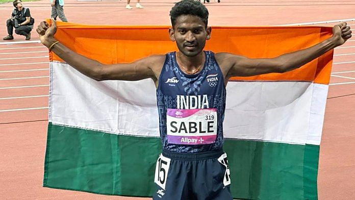 Indian steeplechaser Avinash Sable | Photo: ANI