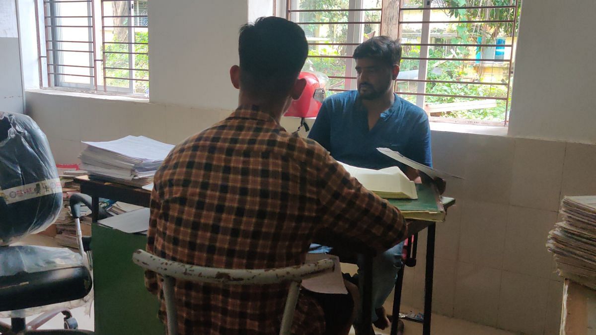 An HIV patient undergoing counseling at the ART centre in Agartala Medical College and Hospital | Sumi Sukanya Dutta | ThePrint