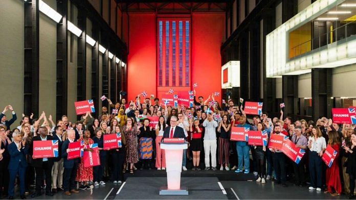 Keir Starmer led the Labour Party to victory in the 2024 UK General Election | X/@Keir_Starmer