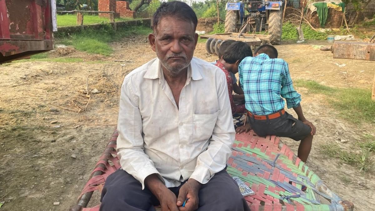 Ram Sanehi Rajput at his house in Chak village | Shikha Salaria | ThePrint