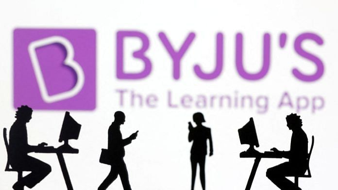 Logo of Byju's | Representational image | Reuters/Dado Ruvic