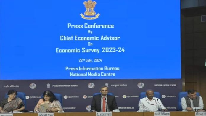 Economic Survey 2023-24 | Photo: YouTube, PIB India